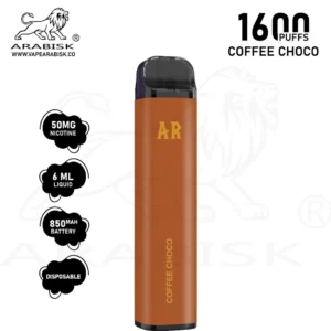 ARABISK AR 1600 PUFFS 50MG - COFFEE CHOCO