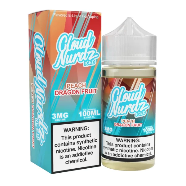   Comprehensive Guide to Peach Dragon Fruit ICED - Cloud Nurdz Collection - 100ml Vape Juice